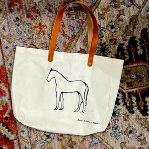 Ariat tote with Bettina Norton like new